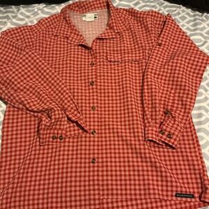 Exofficio Buzz Off Shirt XL Long Sleeve Button Up Insect Repellent Vented